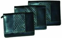 Bible Cover: Leather Woven Pvc Small